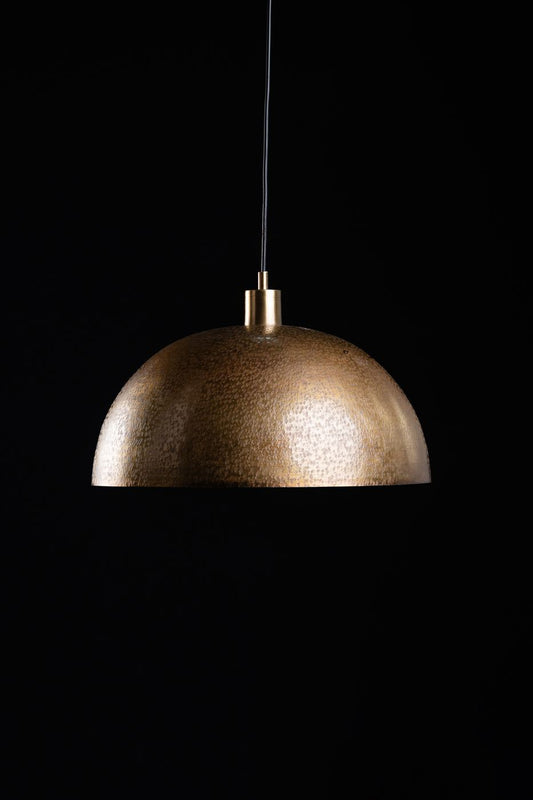 Half-Ball Pendant Light detail by Brassnclay